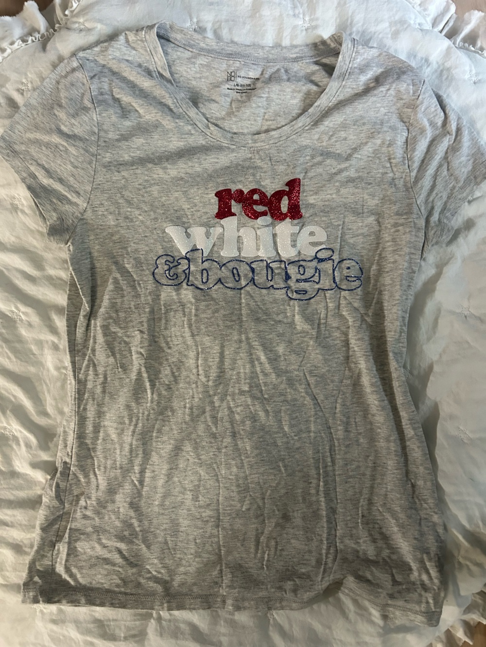 Heather Gray Scoop Neck Tee